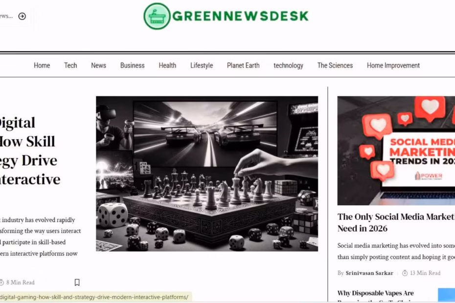 Greennewsdesk com
